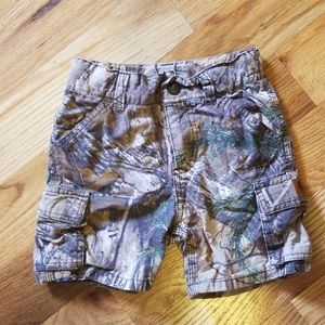 Boys Camo Shorts
